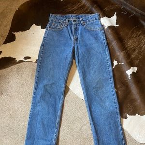 Beautiful medium wash vintage Levi jeans